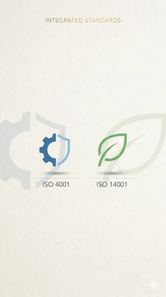 ISO 9001 and ISO 14001 Certificates
